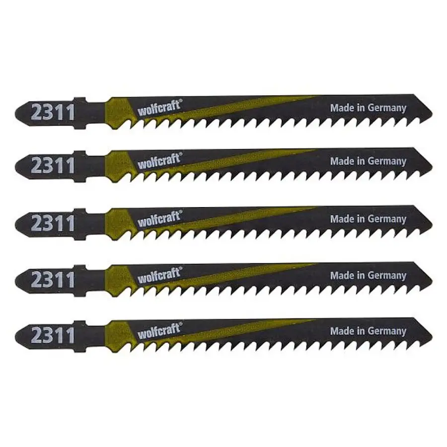 Brzeszczot uchwyt T szybkie zgrubne cięcia 5szt. WOLFCRAFT (nr kat. 2361000)