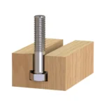 Frez do otworów pod zamek fi 9,5 mm x 11 mm trzpień fi 6 mm HM CMT (nr kat. 750.001.11)