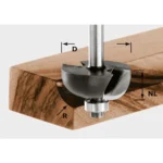 Frez do wgłębień półokrągłych HW D31,7/R 9,5 FESTOOL (nr kat. 491020)