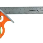Kątownik stalowy z poziomicą 150 x 90 mm Bahco (nr kat. CS150)