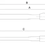 Klucz dynamometryczny 12-60 Nm ze złączem prostokątnym 9×12 mm Bahco (nr kat. 74P9-60)