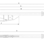Klucz dynamometryczny 120-600 Nm ze złączem okrągłym 22 mm Bahco (nr kat. 76S-600)