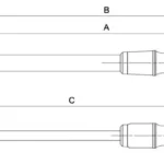 Klucz dynamometryczny 60-300 Nm ze złączem prostokątnym 14×18 mm Bahco (nr kat. 74W14-300)