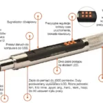 Klucz dynamometryczny elektroniczny 0,6-12 Nm złączem prostokątnym 9×12 mm Bahco (nr kat. TAWM912M)