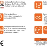 Klucz dynamometryczny elektroniczny Bluetooth® 1.5-30 Nm ze złączem prostokątnym 9×12 mm BAHCO (nr kat. TAWMB930M)