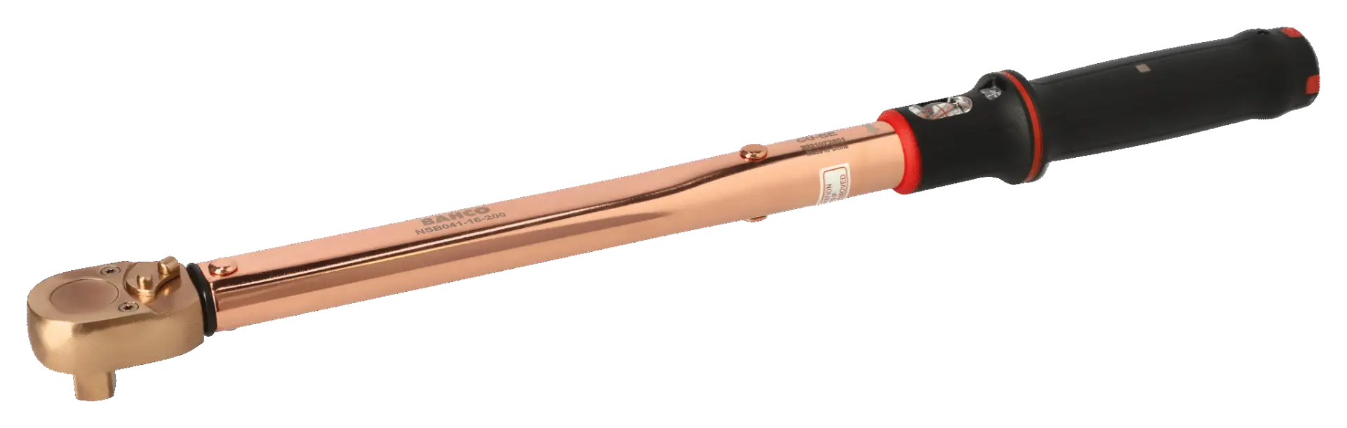 Klucz dynamometryczny nieiskrzący 1" 200 - 900 Nm CU-BE BAHCO (nr kat. NSB041-32-900)
