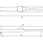Klucz dynamometryczny zegarowy 1” 200-1000 Nm Bahco (nr kat. 7454-1400E)