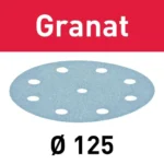 Krążki ścierne Granat STF D125/8 P60 GR/50 FESTOOL (nr kat. 497166)