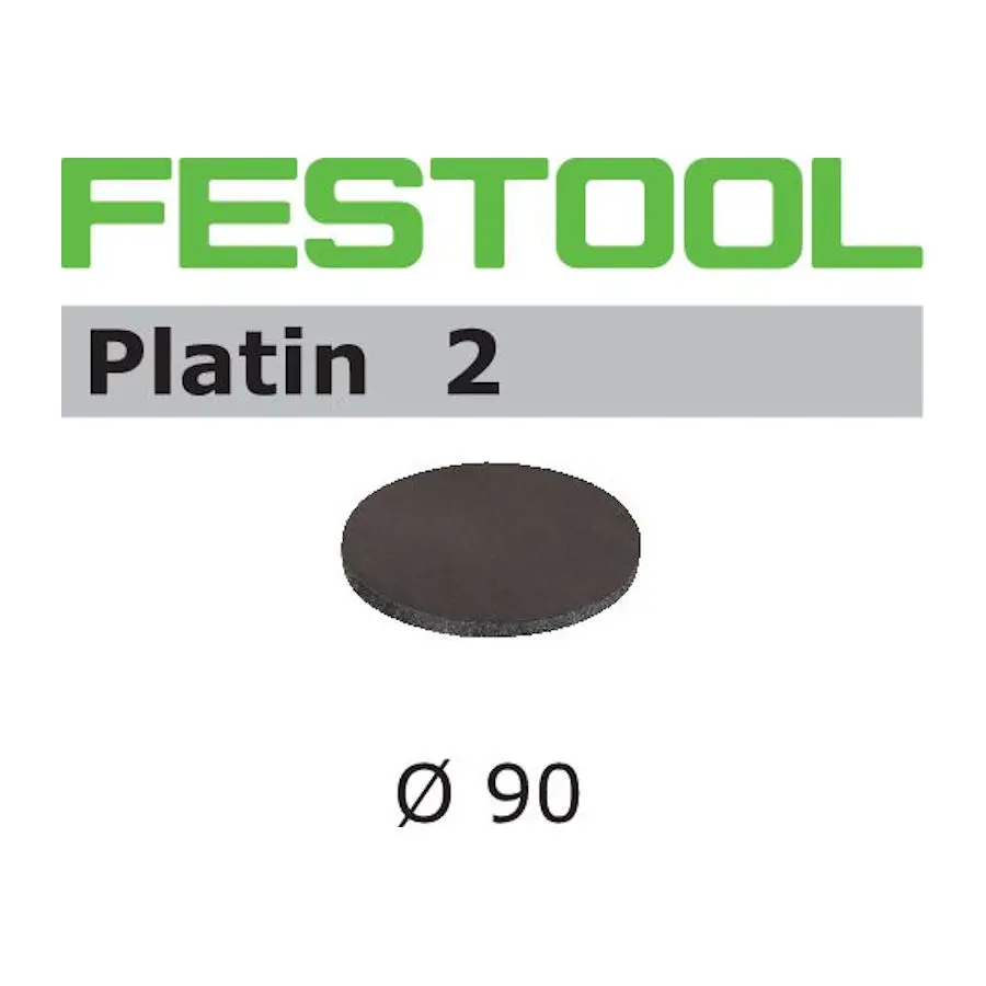 Krążki ścierne Platin 2 STF D 90/0 S2000 PL2/15 FESTOOL (nr kat. 498324)