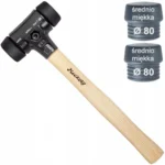 Młotek średnio miękki – średnio miękki fi 80 Safety Wiha (nr kat. 26439)