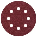Papier szlifierski 115 mm gr. 80/120/240 perforowany na rzep 25 szt. WOLFCRAFT (nr kat. 2267100)