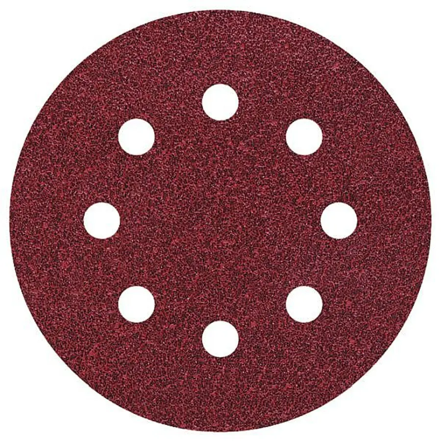 Papier szlifierski 115 mm gr. 80 perforowany na rzep 5 szt. WOLFCRAFT (nr kat. 2271000)