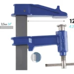 Ścisk śrubowy 80 cm model F Piher (nr kat. P04080)