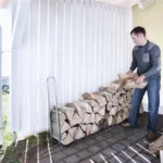 Stojak na drewno opałowe WOLFCRAFT (nr kat. 5122000)