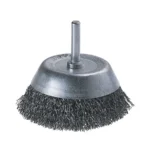 Szczotka doczołowa 75 mm drut falisty trzpień WOLFCRAFT (nr kat. 2108000)