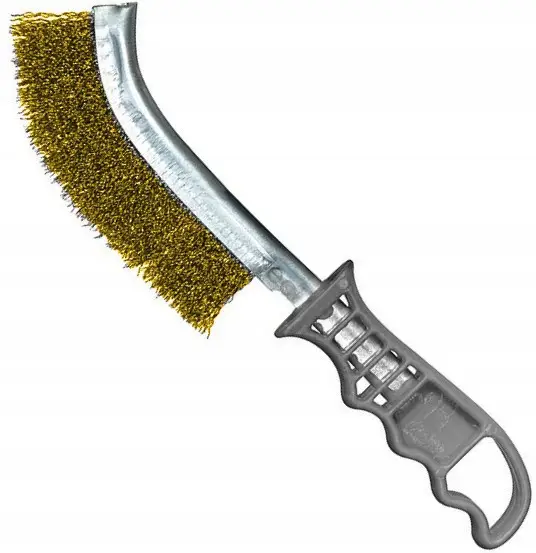 Szczotka ręczna 1-rzędowa 290 mm drut mosiężny ABRABORO (nr kat. 41996494)