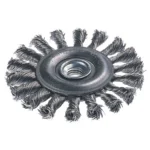 Szczotka tarczowa 100 mm/M14 drut splatany WOLFCRAFT (nr kat. 2701000)
