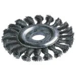 Szczotka tarczowa 115 mm/22,2 drut splatany WOLFCRAFT (nr kat. 2148000)