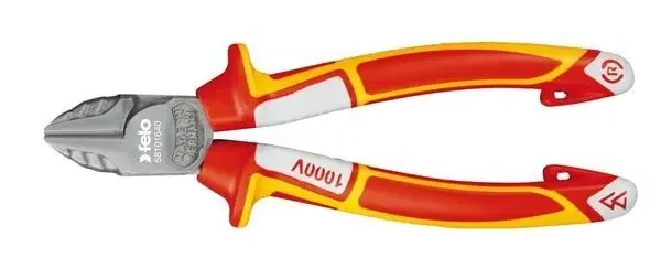 Szczypce boczne ucinaki izolowane VDE 180 mm FELO (nr kat. FL58101840)