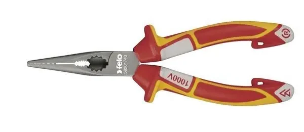 Szczypce półokrągłe izolowane VDE 170 mm FELO (nr kat. FL58201740)
