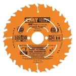 Tarcza pilarska do drewna fi 190 x 30 mm 24 zęby CMT (nr kat. 271.190.24M)