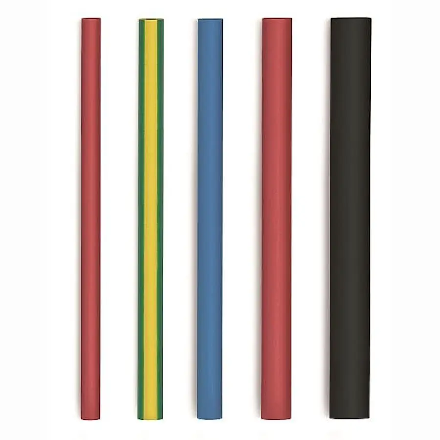Węże termokurczliwe fi 4 - 12 mm długie 20 szt STEINEL (nr kat. 072766)