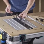 Wielofunkcyjny stół maszynowo – roboczy z dodatkową płytą maszynową master cut 2600 pro WOLFCRAFT (nr kat. 6918300)