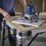 Wielofunkcyjny stół maszynowo – roboczy z dodatkową płytą maszynową master cut 2600 pro WOLFCRAFT (nr kat. 6918300)