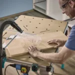 Wielofunkcyjny stół maszynowo – roboczy z dodatkową płytą maszynową master cut 2600 pro WOLFCRAFT (nr kat. 6918300)