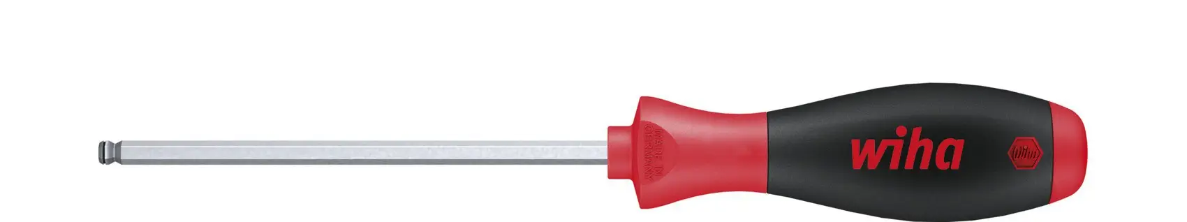 Wkrętak imbusowy HEX 3 x 100 mm końcówka kulista SoftFinish MagicRing WIHA (nr kat. 26077)