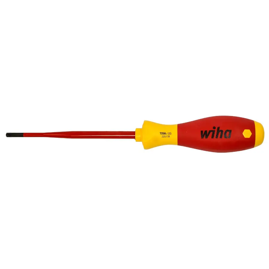 Wkrętak VDE TORX T10H x 100 mm Tamper Resistant SoftFinish slimFix WIHA (nr kat. 41141)