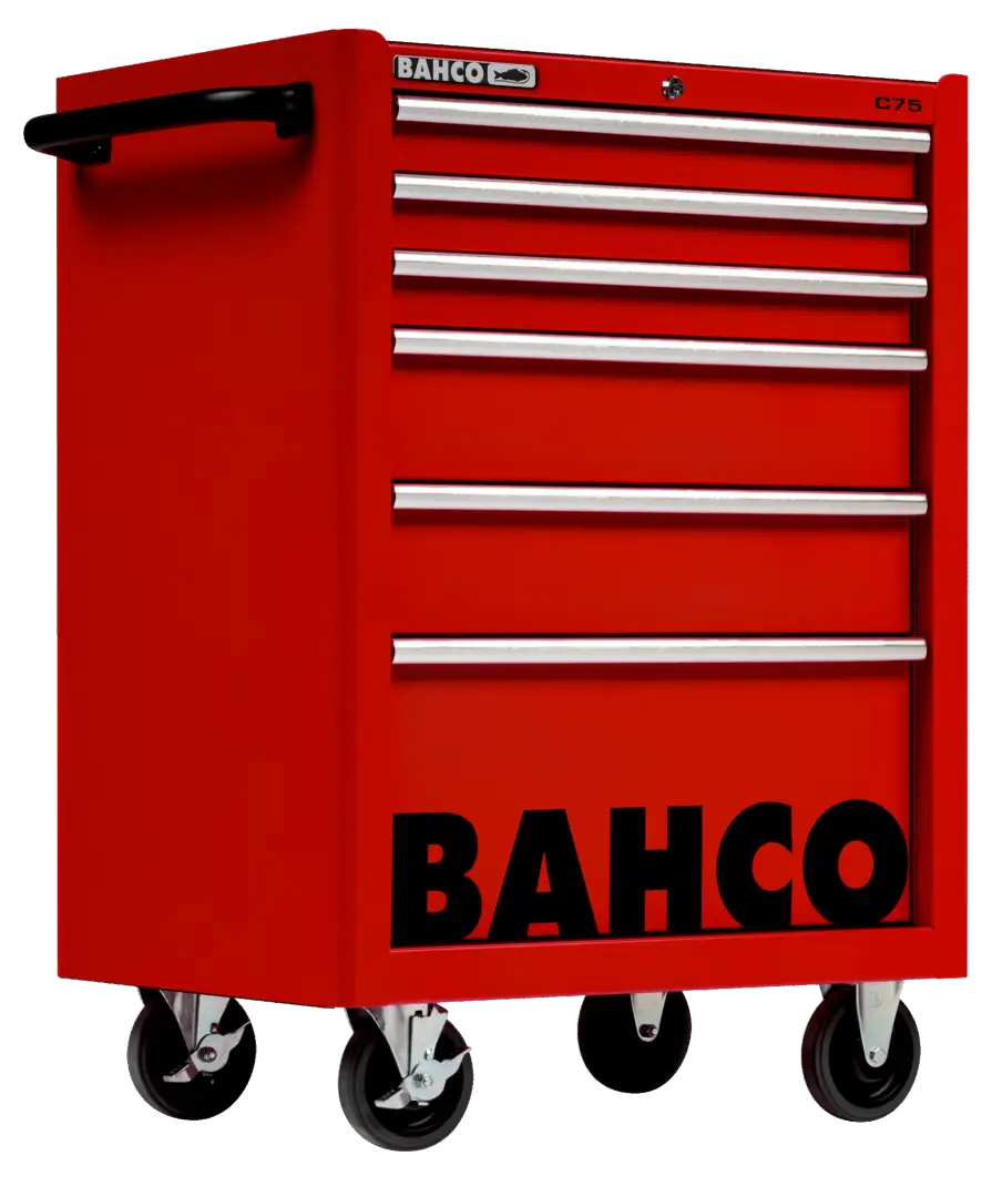 Wózek warsztatowy 6 szuflad Bahco (nr kat. 1475K6RED)
