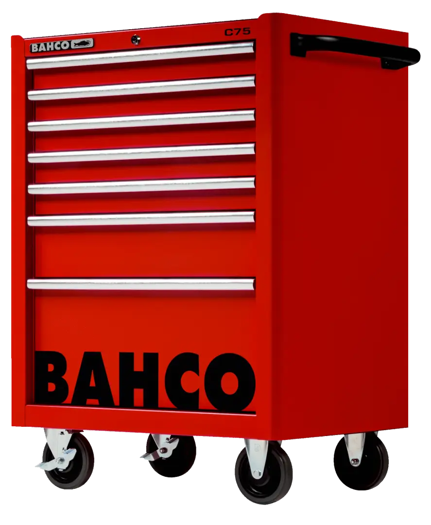 Wózek warsztatowy 7 szuflad Bahco (nr kat. 1475K7RED)