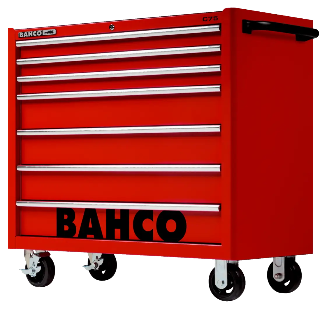 Wózek warsztatowy 7 szuflad Bahco (nr kat. 1475KXL7RED)