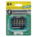 Zestaw bitów krzyżowych PH 7 cz. WOLFCRAFT (nr kat. 2976000)