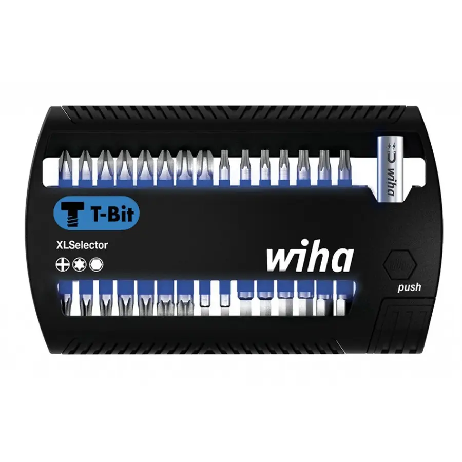 Zestaw bitów udarowych T 25 mm 31szt. XLSelector WIHA (nr kat. 41830)