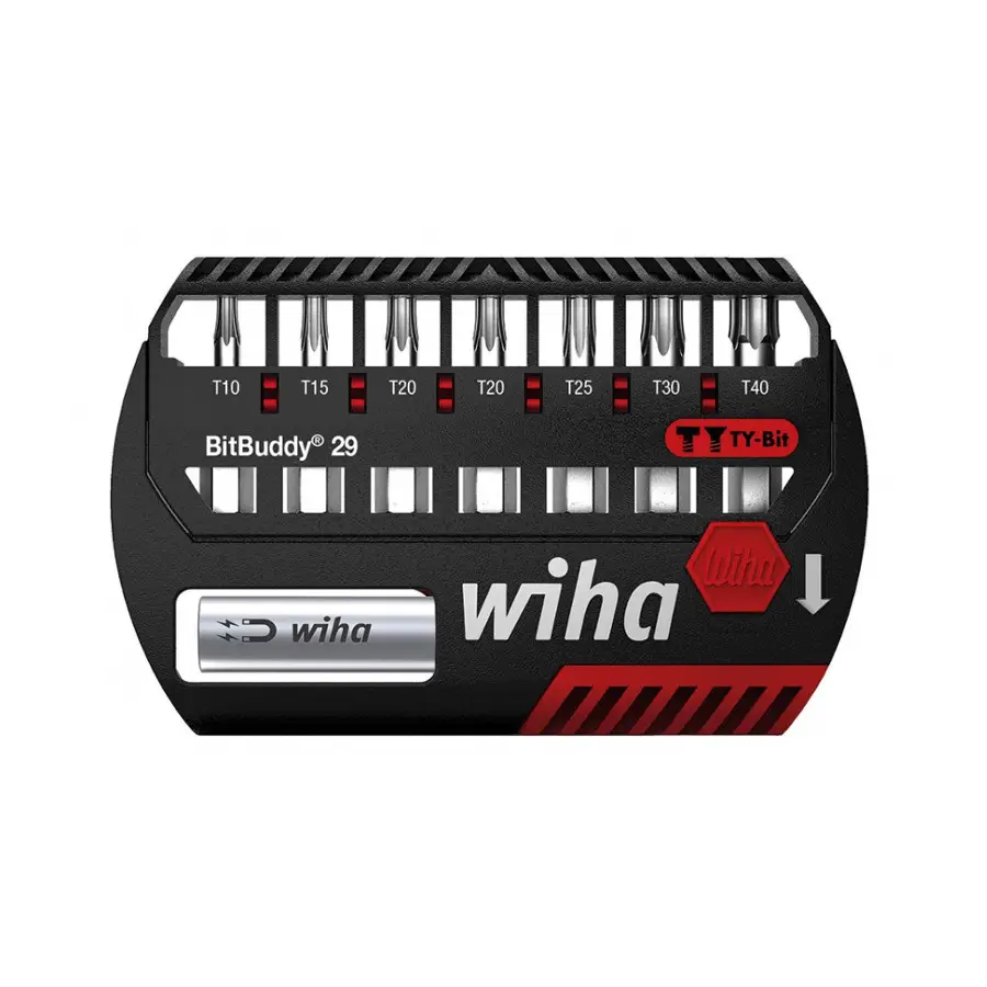 Zestaw bitów udarowych TY 29 mm 8szt. BitBuddy WIHA (nr kat. 42136)