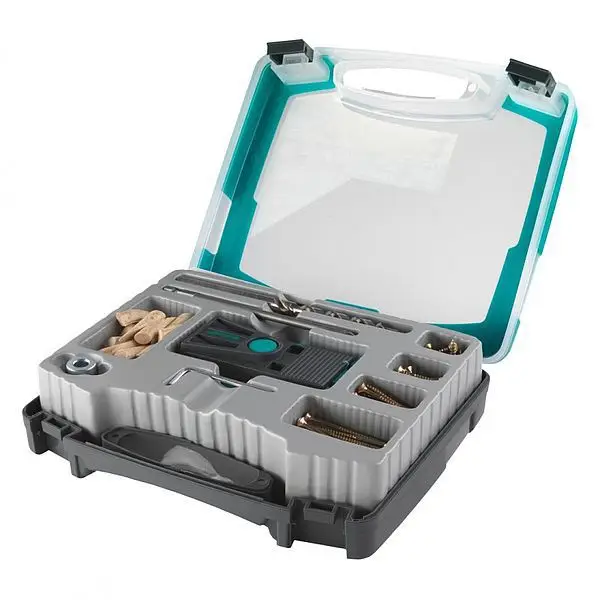 Zestaw do niewidocznych połączeń w drewnie Wolfcraft Undercover Jig Torx WOLFCRAFT (nr kat. 4642100)