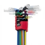 Zestaw kluczy imbusowych HEX 9-cz. fluoroscencyjny ErgoStar WIHA (nr kat. 41483)