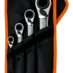 Zestaw kluczy oczkowych z grzechotką 4w1, 8 – 27 mm Dynamic-Drive BAHCO (nr kat. S4RM/4T)