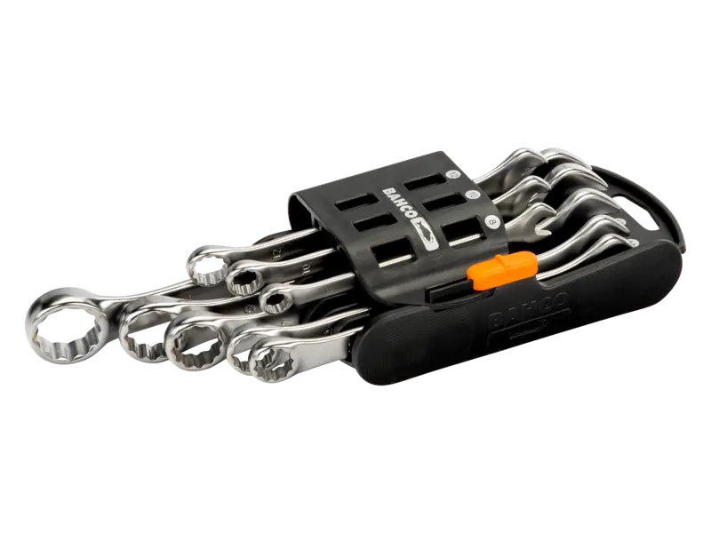 Zestaw kluczy płasko-oczkowych 8-22 mm, 8 cz. BAHCO (nr kat. 111M/SH8)