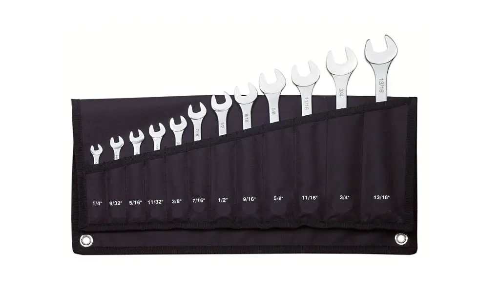 Zestaw kluczy płasko oczkowych calowych 12 cz. SlimLine PROXXON (nr kat. PR23816)