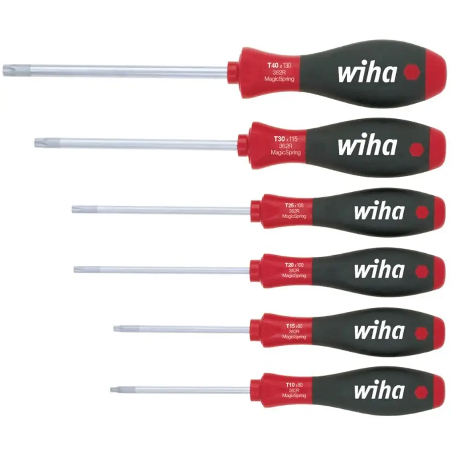 Zestaw wkrętaków 6szt. TORX MagicSpring SoftFinish WIHA (nr kat. 27746)