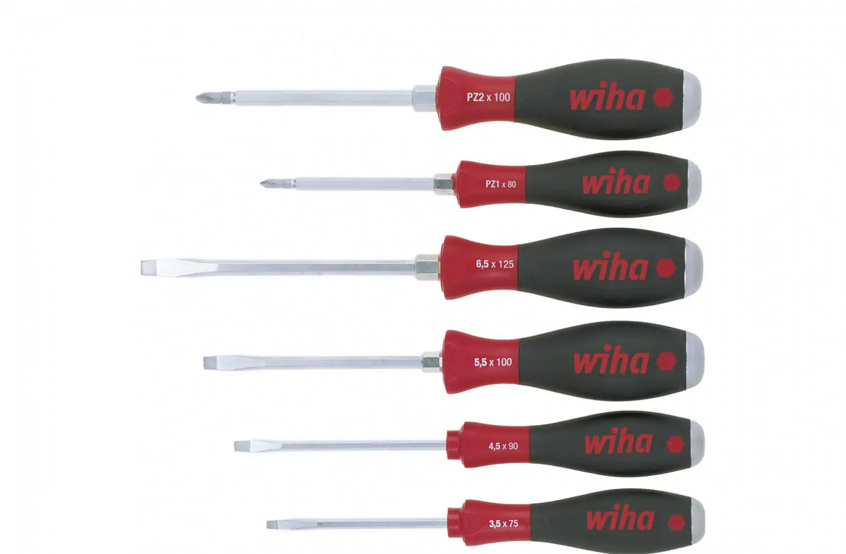 Zestaw wkrętaków do podbijania PZ/PŁ 6 cz. SoftFinish WIHA (nr kat. 21251)