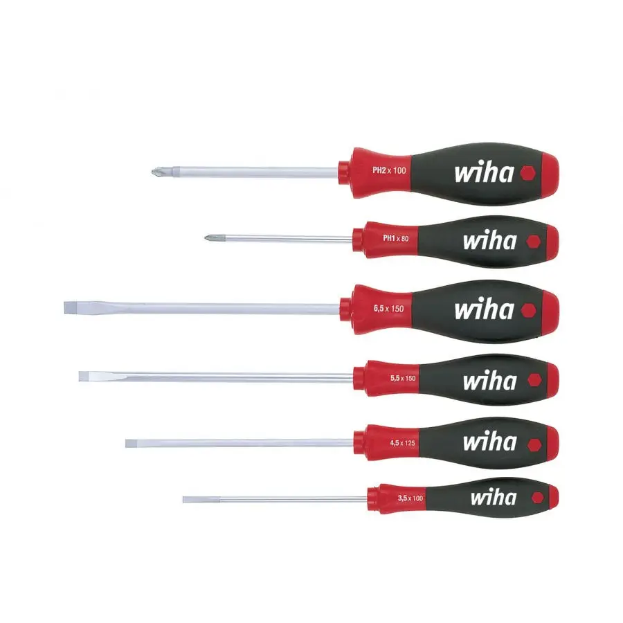 Zestaw wkrętaków mix 6-cz. SoftFinish WIHA (nr kat. 07153)