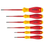 Zestaw wkrętaków VDE TORX 6szt. Tamper resistant SoftFinish slimFix WIHA (nr kat. 41245)