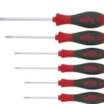 Zestaw wkrętatków TORX Tamper Resistant trzon okrągły 6-cz. SoftFinish WIHA (nr kat. 24506)