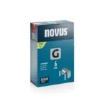 Zszywki 6 mm typ G 11/6 5000 szt. NOVUS (nr kat. NV042-0765)