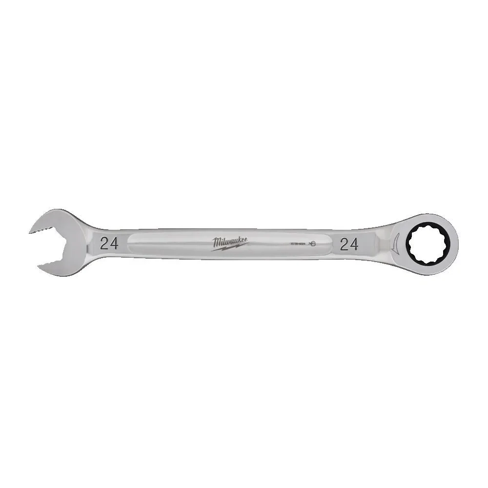 Klucz płasko-oczkowy z grzechotką 24 mm MAXBITE MILWAUKEE (nr kat. 4932480211)