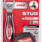 Miara zwijana magnetyczna wzmacniana 5 m STUD2 + otwieracz do butelek MILWAUKEE (nr kat. 4932471626)
